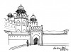Red Fort Delhi 1972