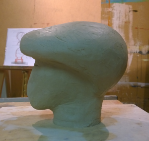 Sculpture tête 