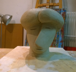 Sculpture tête 